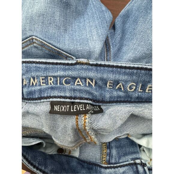 American Eagle Men’s Next Level Airflex Slim Straight Jeans Size 26x30 - Picture 5 of 7